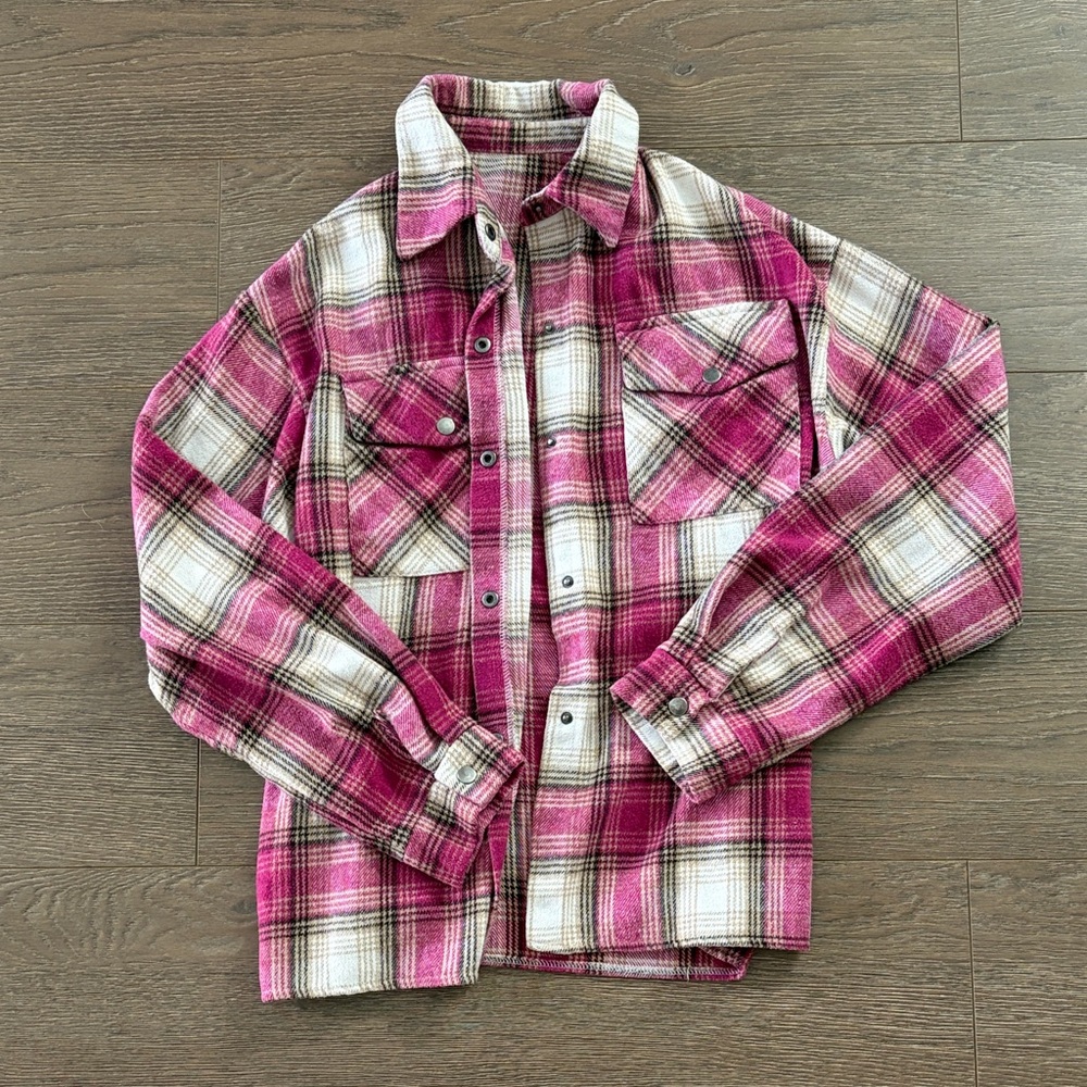 Plaid Flannel Shacket